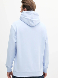 Tommy Jeans pánska svetlo modrá mikina - L (C3Q)