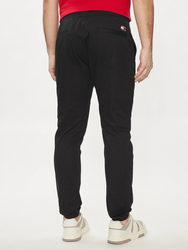 Tommy Jeans pánske čierne joggers nohavice  - L/S (BDS)