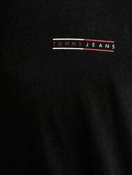 Tommy Jeans pánske čierne tričko - S (BDS)