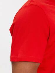 Tommy Jeans pánske červené tričko - L (XNL)