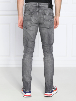 Tommy Jeans pánske šedé džínsy - 38/34 (1BZ)