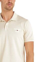 Tommy Jeans pánske béžové polo Slim - XXL (ACG)
