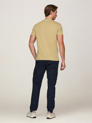 Tommy Jeans pánske béžové tričko - L (ACT)