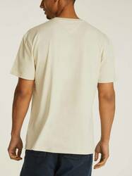 Tommy Jeans pánske béžové tričko  - XL (ACG)
