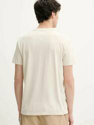 Tommy Jeans pánske béžové tričko - L (ACG)
