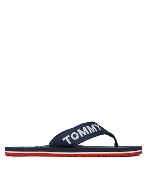 Tommy Jeans pánske tmavomodré žabky - 42 (C87)