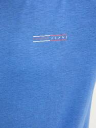 Tommy Jeans pánske modré tričko - L (C6E)