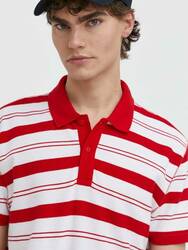 Tommy Jeans pánske pruhované polo - M (YBR)