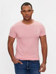 Tommy Jeans pánske ružové tričko - XL (TIC)
