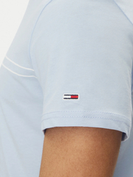 Tommy Jeans pánske svetlo modré tričko - L (C3Q)
