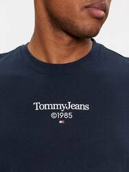 Tommy Jeans pánske tmavo modré tričko - L (C1G)