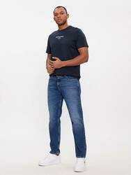 Tommy Jeans pánske tmavo modré tričko - L (C1G)