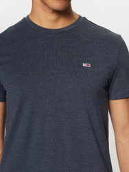 Tommy Jeans pánske tmavo modré tričko - L (C1G)