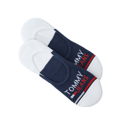 Tommy Jeans unisex ponožky 2 pack - 39/42 (NAVY)
