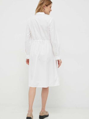 Tommy Hilfiger dámske biele košeľové šaty - 34 (YCF)