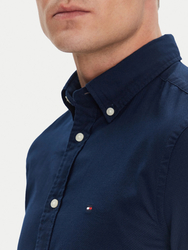 Tommy Hilfiger pánska tmavo modrá košeľa - S (DCC)