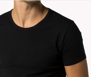 Tommy Hilfiger sada pánskych čiernych tričiek - S (990)