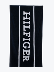 Tommy Hilfiger tmavo modrá osuška - OS (DW5)