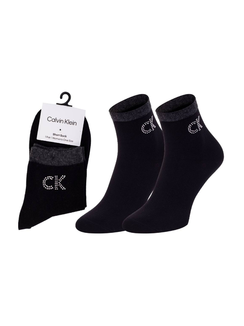 Calvin Klein dámske čierne ponožky