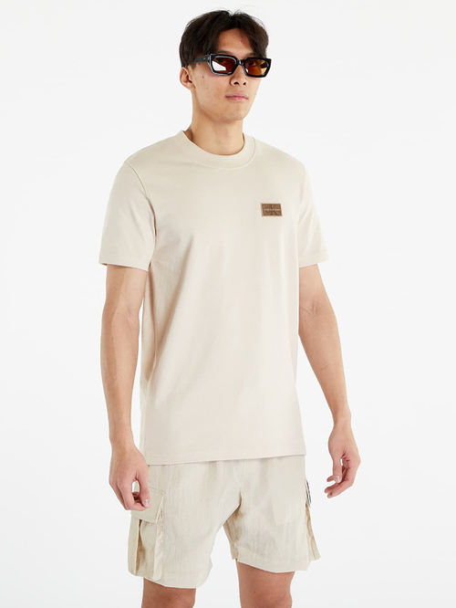 Calvin Klein pánske béžové tričko