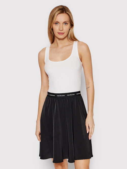 Calvin Klein dámske bielo čierne šaty