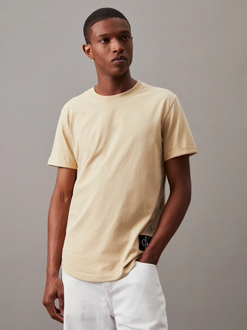Calvin Klein pánske béžové tričko