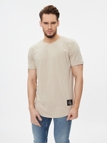 Calvin Klein pánske béžové tričko