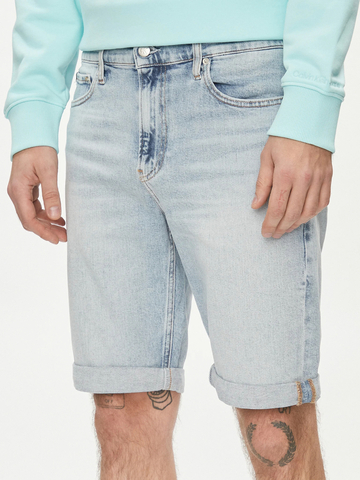 Calvin Klein pánske svetlo modré džínsové šortky