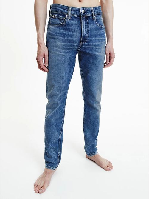 Calvin Klein pánske modré džínsy