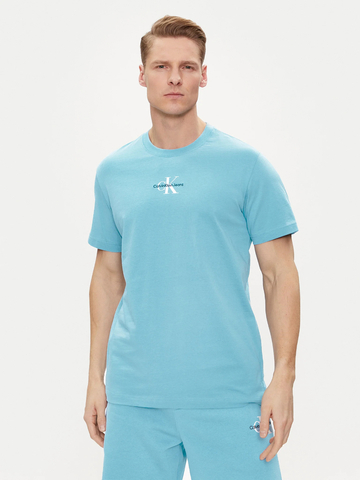 Calvin Klein pánske modré tričko