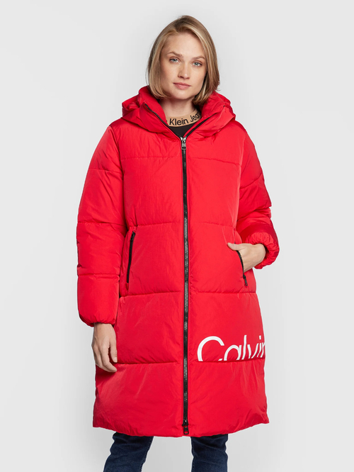 Calvin Klein dámska červená bunda