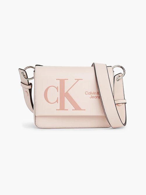 Calvin Klein dámska ružová crossbody kabelka