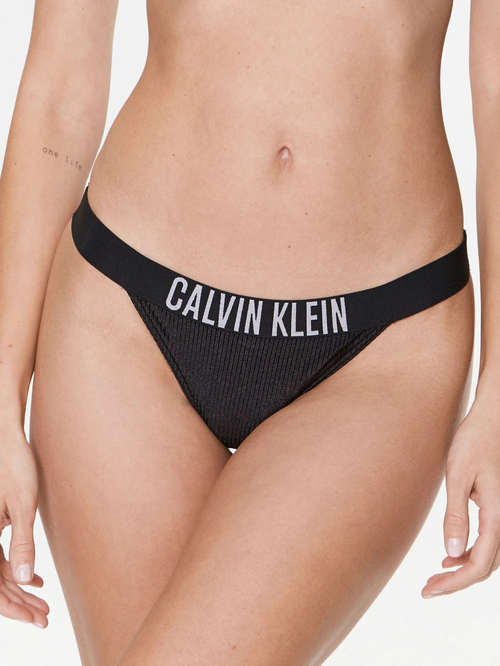 Calvin Klein dámske čierne plavky spodný diel