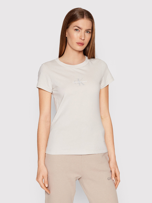 Calvin Klein dámske svetlošedé tričko