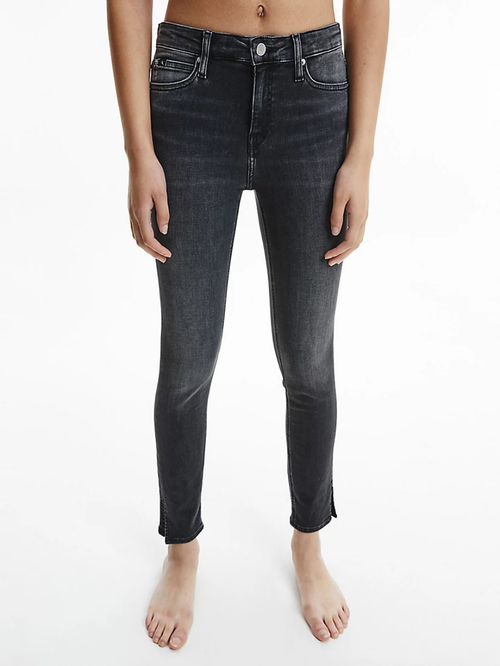 Calvin Klein dámske tmavošedé džínsy