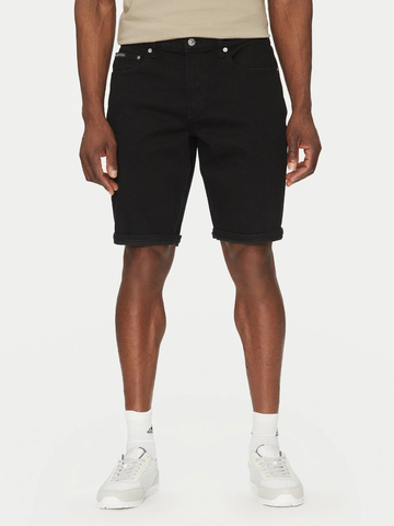 Calvin Klein pánske čierne džínsové šortky
