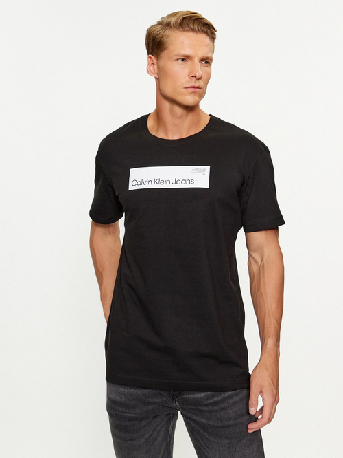 Calvin Klein pánske čierne tričko