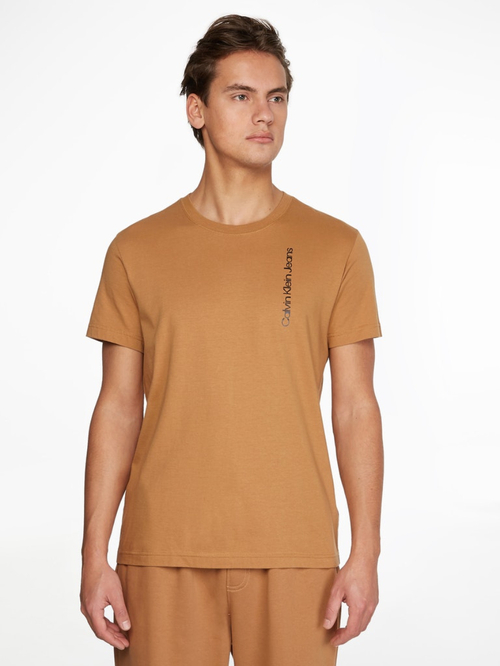 Calvin Klein pánske hnedé tričko