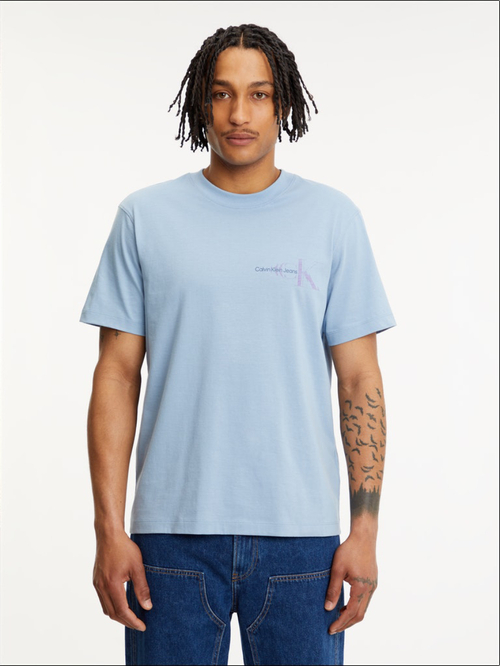 Calvin Klein pánske svetlomodré tričko