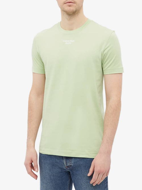 Calvin Klein pánske svetlozelené tričko