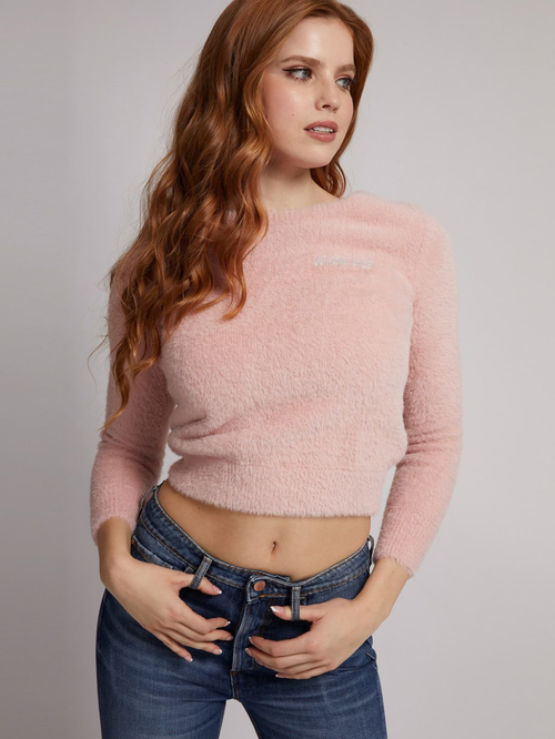 Guess dámsky ružový sveter