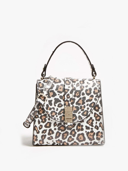 Guess dámska kabelka s leopardím vzorom