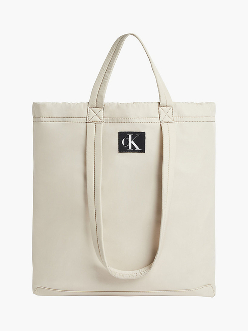 Calvin Klein dámska béžová obojstranná taška