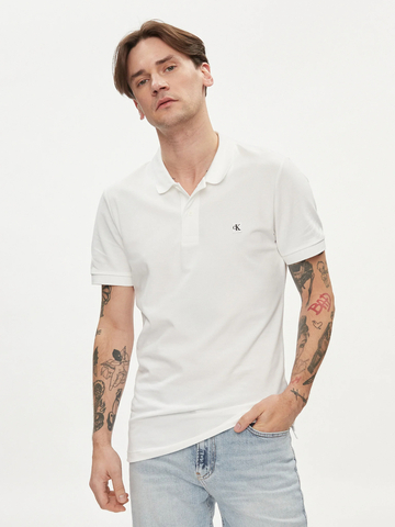 Calvin Klein pánske biele polo tričko