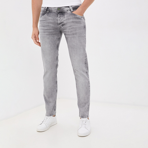 Pepe Jeans pánske svetlosivé džínsy Spike