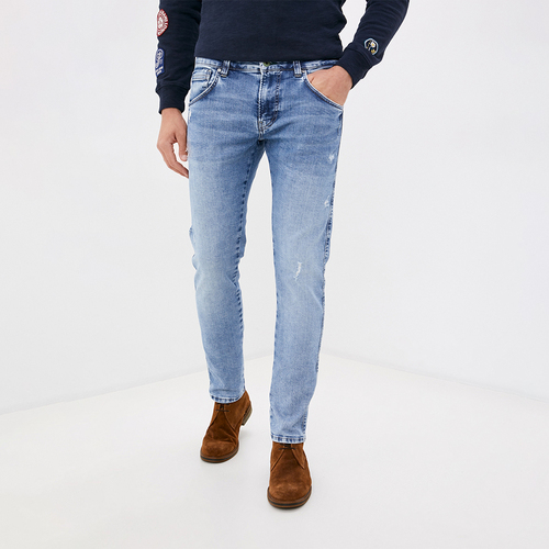 Pepe Jeans pánske svetlo modré džínsy Ryland
