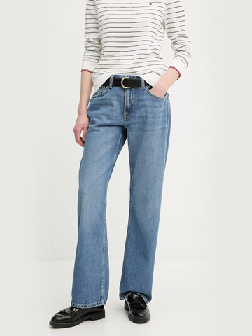 Pepe Jeans dámske modré džínsy