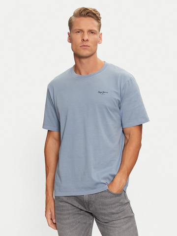 Pepe Jeans pánske modré tričko