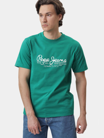 Pepe Jeans pánske zelené tričko Dumas