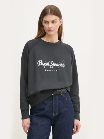 Pepe Jeans dámska šedá mikina Lupita